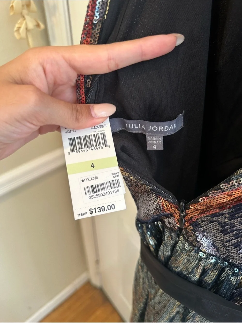 julia jordan sleeveless wrap